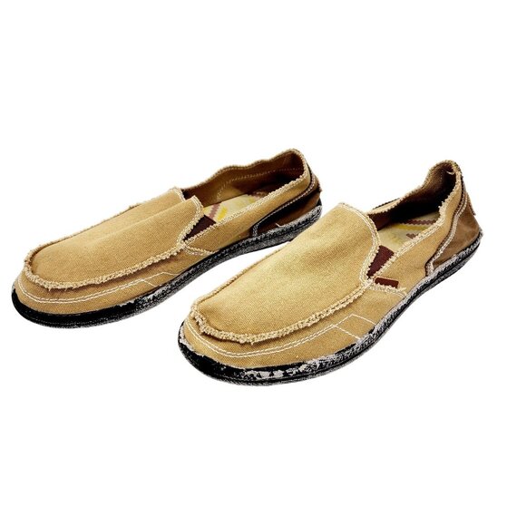 Mens Classic Casual Slip-On Loafers Size M12 brown - Picture 9 of 15